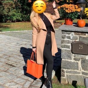 Ted baker wrap coat (with full hardware) size 2=size 6 (us) is for sale.